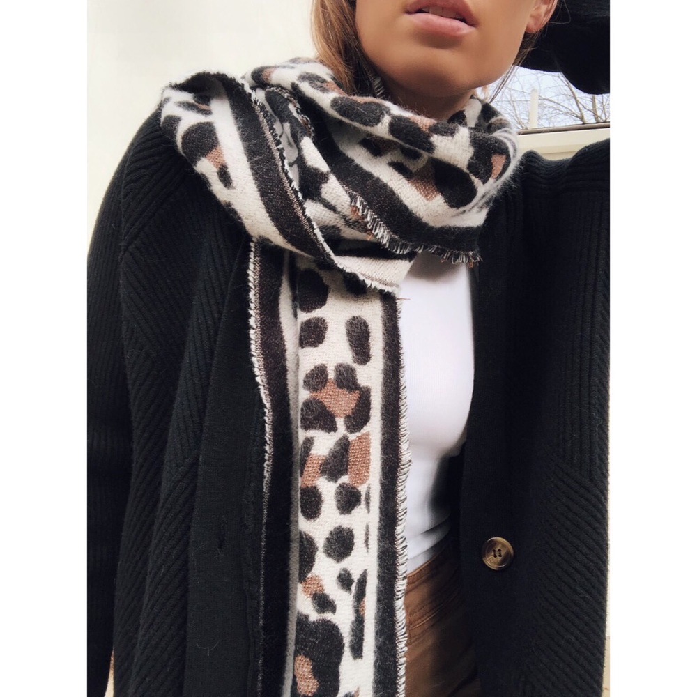 Last 1✨Leopard Print Scarf - Melissa - Picture 4 of 8